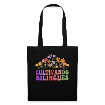 Cultivando Bilingües Spanish Teacher - Tote Bag - black - Front