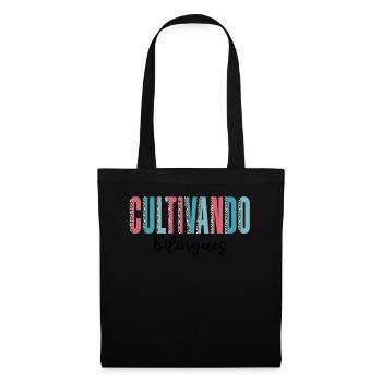 Cultivando Bilingües Spanish Teacher - Tote Bag - black - Front