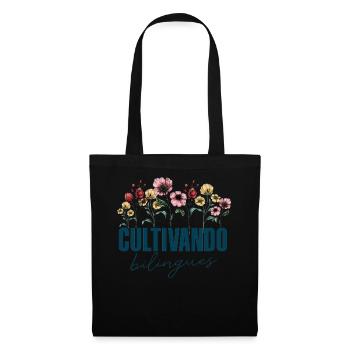 Cultivando Bilingües Spanish Teacher - Tote Bag - black - Front