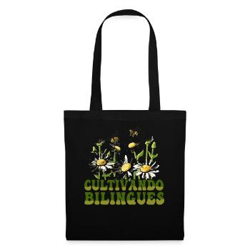 Cultivando Bilingües Spanish Teacher - Tote Bag - black - Front