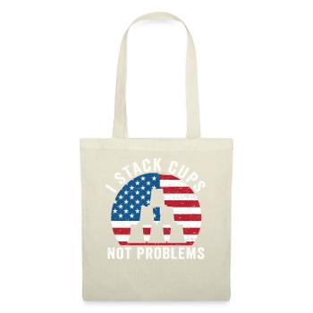 Sport Stacking Stacks Stacked Speed Cup - Tote Bag - nature - Front