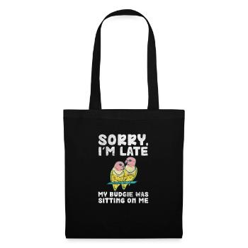 Budgerigar - Tote Bag - black - Front