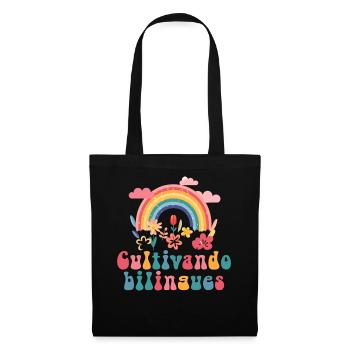 Cultivando Bilingües Spanish Teacher - Tote Bag - black - Front