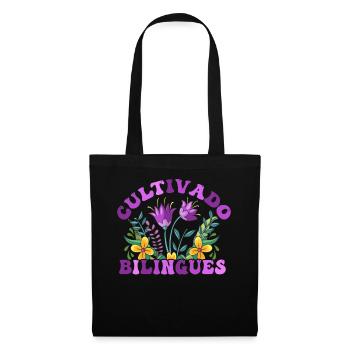 Cultivando Bilingües Spanish Teacher - Tote Bag - black - Front
