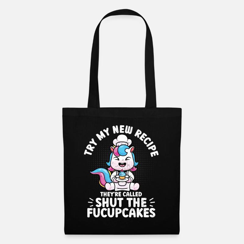 Cupcake - Stoffbeutel - Schwarz