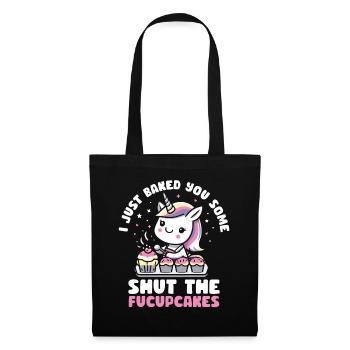 Cupcake Muffin Baking Gift - Tote Bag - black - Front