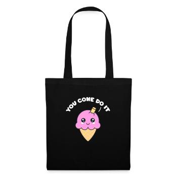 Ice Cream Ice Cream Ice Cream Summer Gift - Tote Bag - black - Front