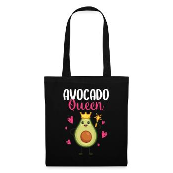 Avocat Guacamole Vegan Cadeau - Sac en tissu - noir - Devant