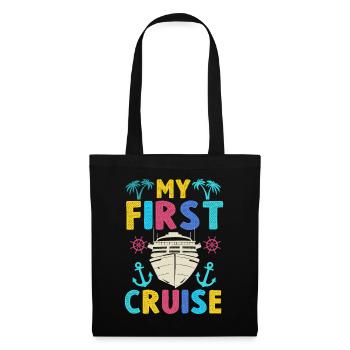 My First Cruise Family Vacation - Fun - Tote Bag - black - Front