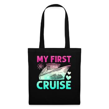 My First Cruise Family Vacation - Fun - Tote Bag - black - Front