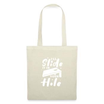 Cornhole pouf trou aveugle cadeau - Sac en tissu - nature - Devant