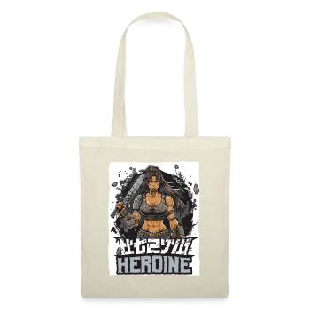 Muscular female heroine and swordswoman - Tote Bag - nature - Front