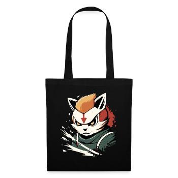 Super Superhuman Hero Hamster - Tote Bag - black - Front