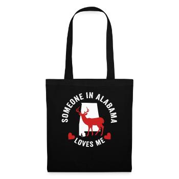 Someone In Alabama Loves Me - Tote Bag - black - Front