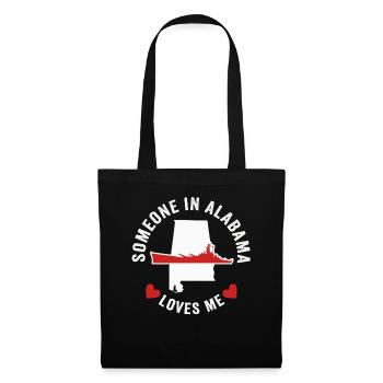 Someone In Alabama Loves Me - Tote Bag - black - Front