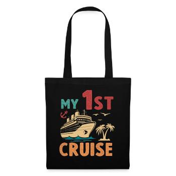 My First Cruise Family Vacation - Fun - Tote Bag - black - Front
