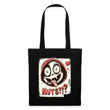 adorable, funny, crazy and crazy - Tote Bag - black - Front