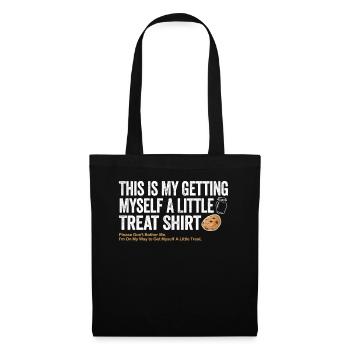 Dessert crémeux au sundae Ne me dérangez pas - Sac en tissu - noir - Devant