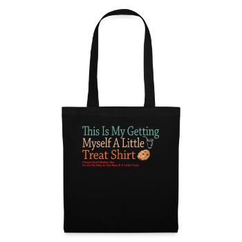 Dessert crémeux au sundae Ne me dérangez pas - Sac en tissu - noir - Devant