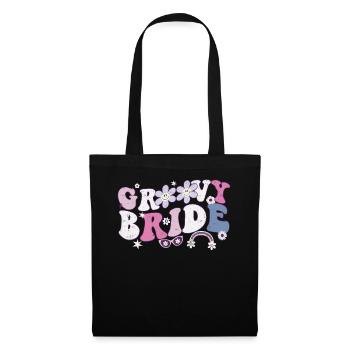 Vieille fille - Sac en tissu - noir - Devant
