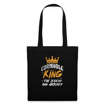 Cornhole - Sac en tissu - noir - Devant