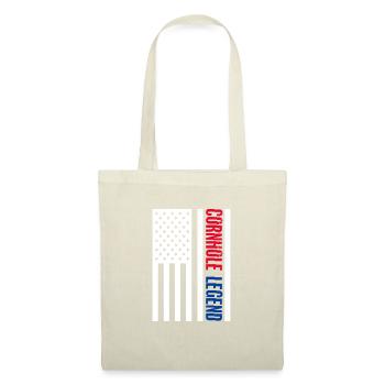 Cornhole pouf trou aveugle cadeau - Sac en tissu - nature - Devant