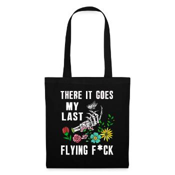 There It Goes My Last Flying F - Tote Bag - black - Front