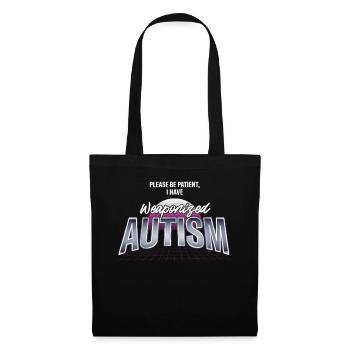 Autism Awareness Day Autistic Gift - Tote Bag - black - Front