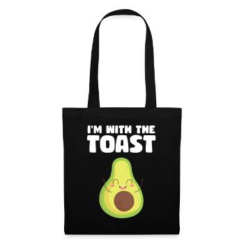 Avocado Guacamole Vegan Gift - Tote Bag - black - Front
