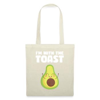 Avocado Guacamole Vegan Gift - Tote Bag - nature - Front