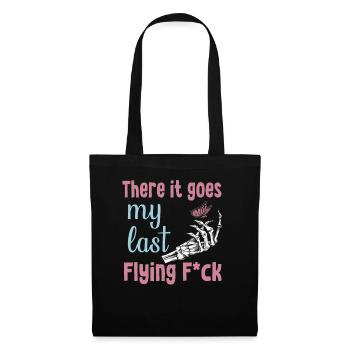 There It Goes My Last Flying F - Tote Bag - black - Front
