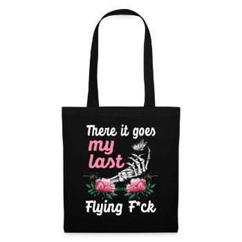 There It Goes My Last Flying F - Tote Bag - black - Front