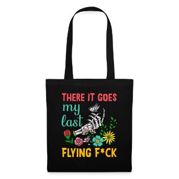There It Goes My Last Flying F - Tote Bag - black - Front