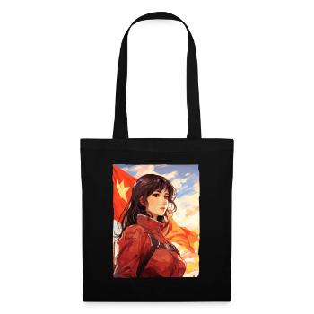 Propagande beauté : Filles socialistes - Sac en tissu - noir - Devant