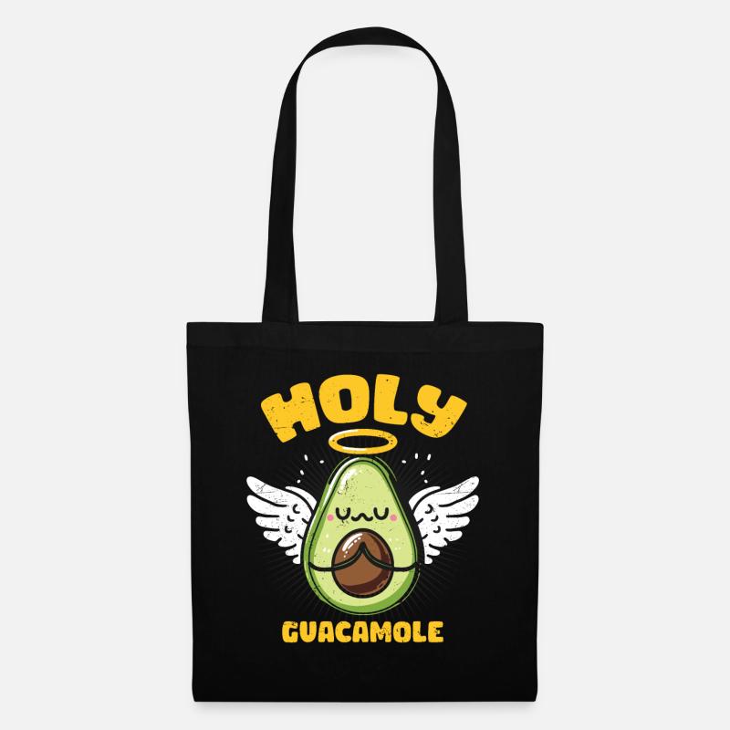 Avocado - Stoffbeutel - Schwarz