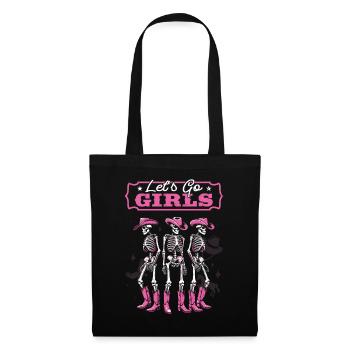 Vieille fille - Sac en tissu - noir - Devant