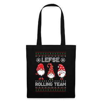 Baker boulangerie boulangerie pâtisserie cadeau - Sac en tissu - noir - Devant
