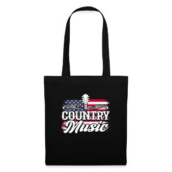 Country Music Country Music Gift - Tote Bag - black - Front