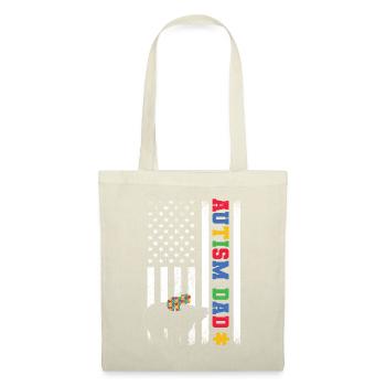 Papa autiste - Sac en tissu - nature - Devant