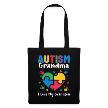 Autismus Awareness Day Autist Geschenk - Stoffbeutel - Schwarz - Vorne