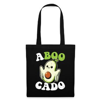 Avocat - Sac en tissu - noir - Devant