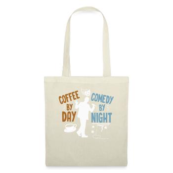 Café Le Jour Comédie La Nuit Comédien - Sac en tissu - nature - Devant