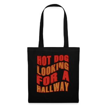 Hot Dog Looking For A Hallway - Tote Bag - black - Front