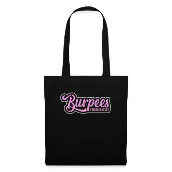 Burpees Fitness Burpee Strength Training Gift - Tote Bag - black - Front