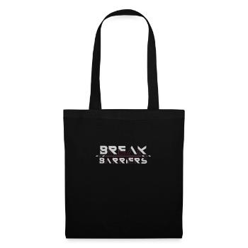 Break Barriers: Forge Your Path - Tote Bag - black - Front