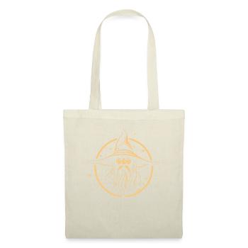 Le bon vieux magicien - Sac en tissu - nature - Devant