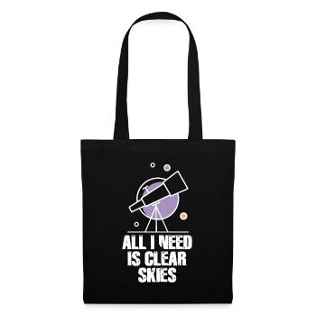 Astrophotographie Astronomy Space Camera : - Sac en tissu - noir - Devant