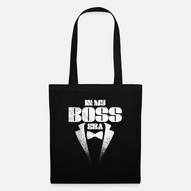 Bossy Supervisor Sarkasmus Büro - Stoffbeutel - Schwarz