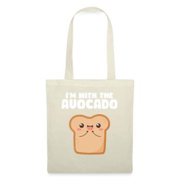 Avocado Guacamole Vegan Gift - Tote Bag - nature - Front