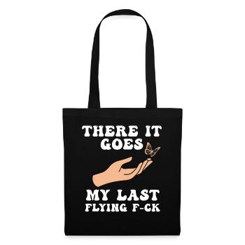 There It Goes My Last Flying F - Tote Bag - black - Front